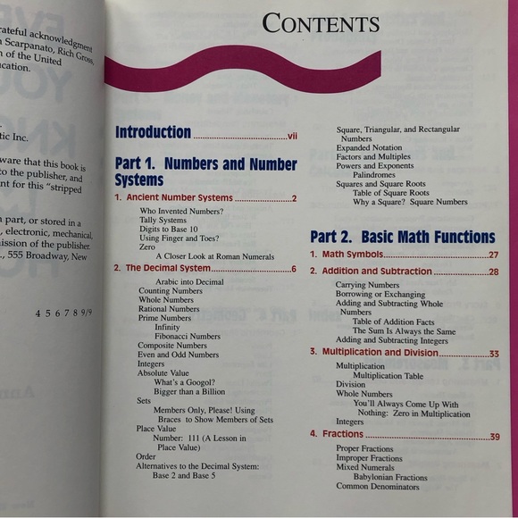 Everything You Need to Know About Math Homework Reference Book - Picture 6 of 9